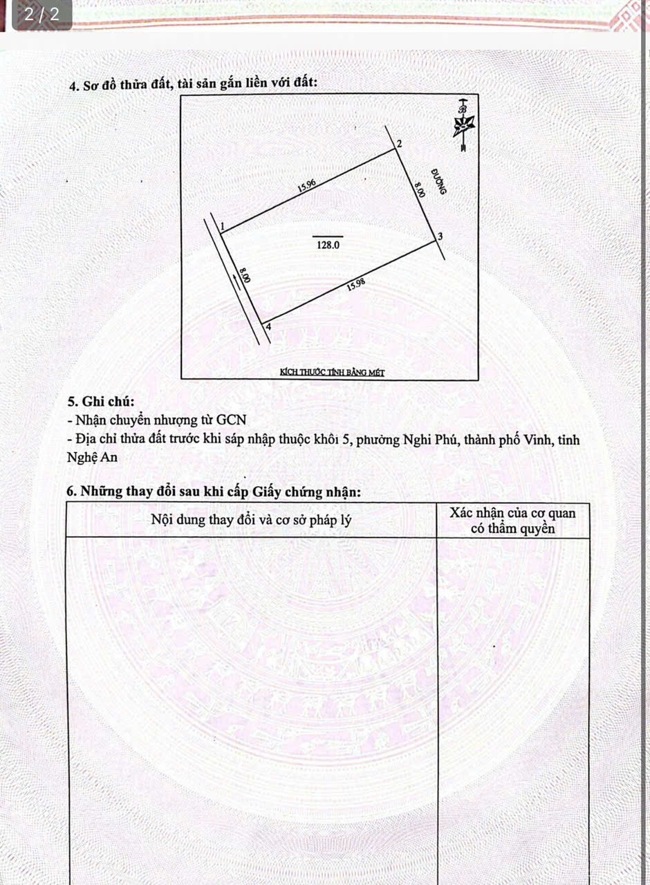 Đất Khu Quy Hoạch Khối 5 Nghi Phú - 1