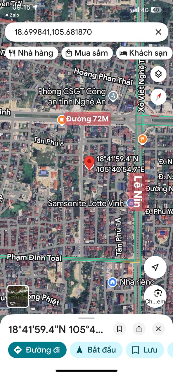 Đất Phường Vinh Phú- Tài chính Chung cư - Vị trí Vàng Tân Phú - 1