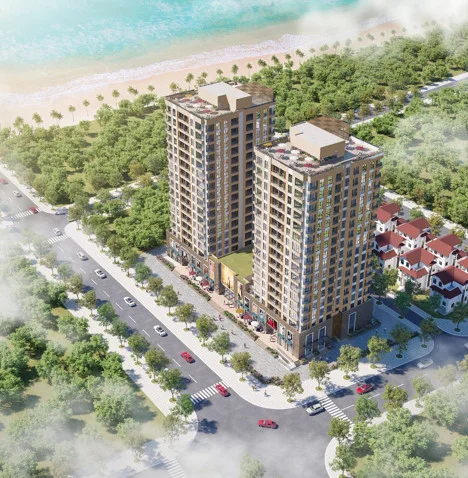 Căn hộ sổ đỏ lâu dài ở Cửa Lò, cạnh biển, cạnh quảng trường Bình Minh chỉ 3,x tỷ - Ảnh 1