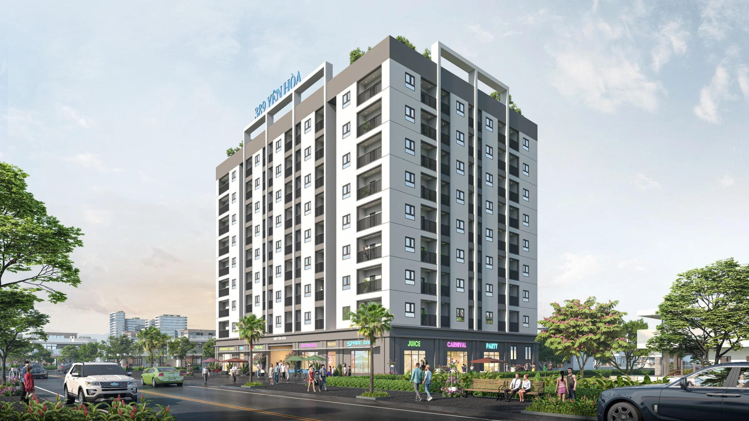 Chân đế kinh doanh Chung cư 389 Era Home, Yên Hòa, Quán Bàu thành phố Vinh chỉ từ 3,x tỷ! - Ảnh 1