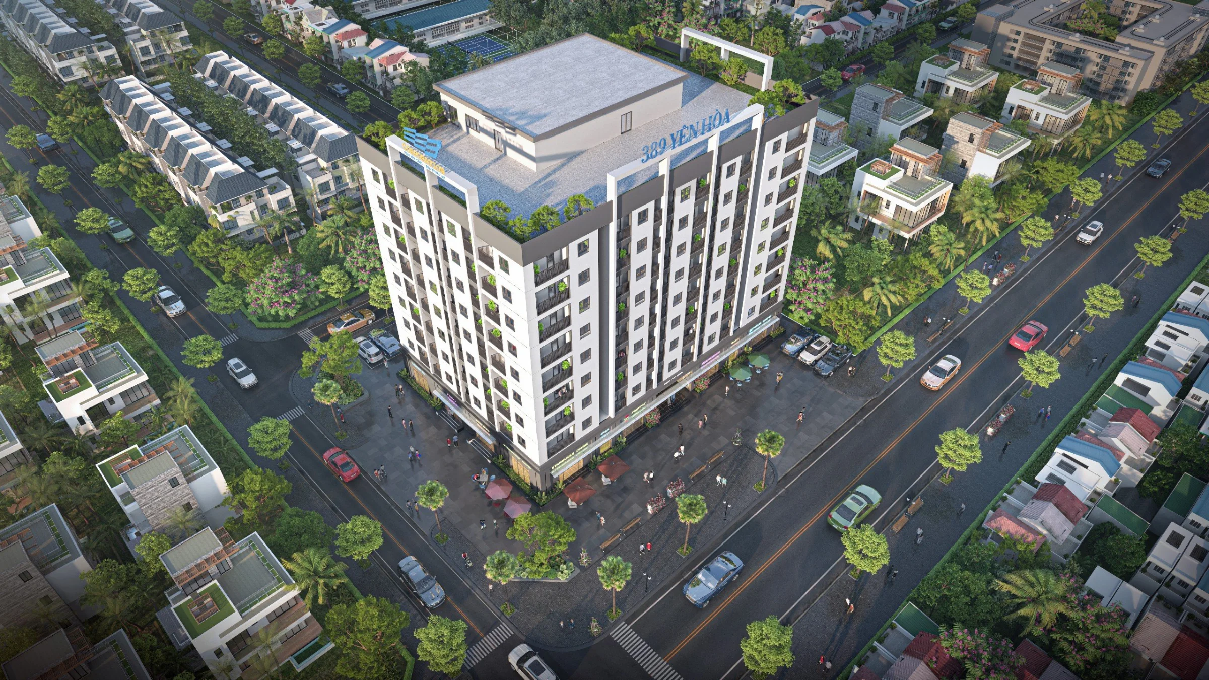 Chân đế kinh doanh Chung cư 389 Era Home, Yên Hòa, Quán Bàu thành phố Vinh chỉ từ 3,x tỷ! - Thumb 3