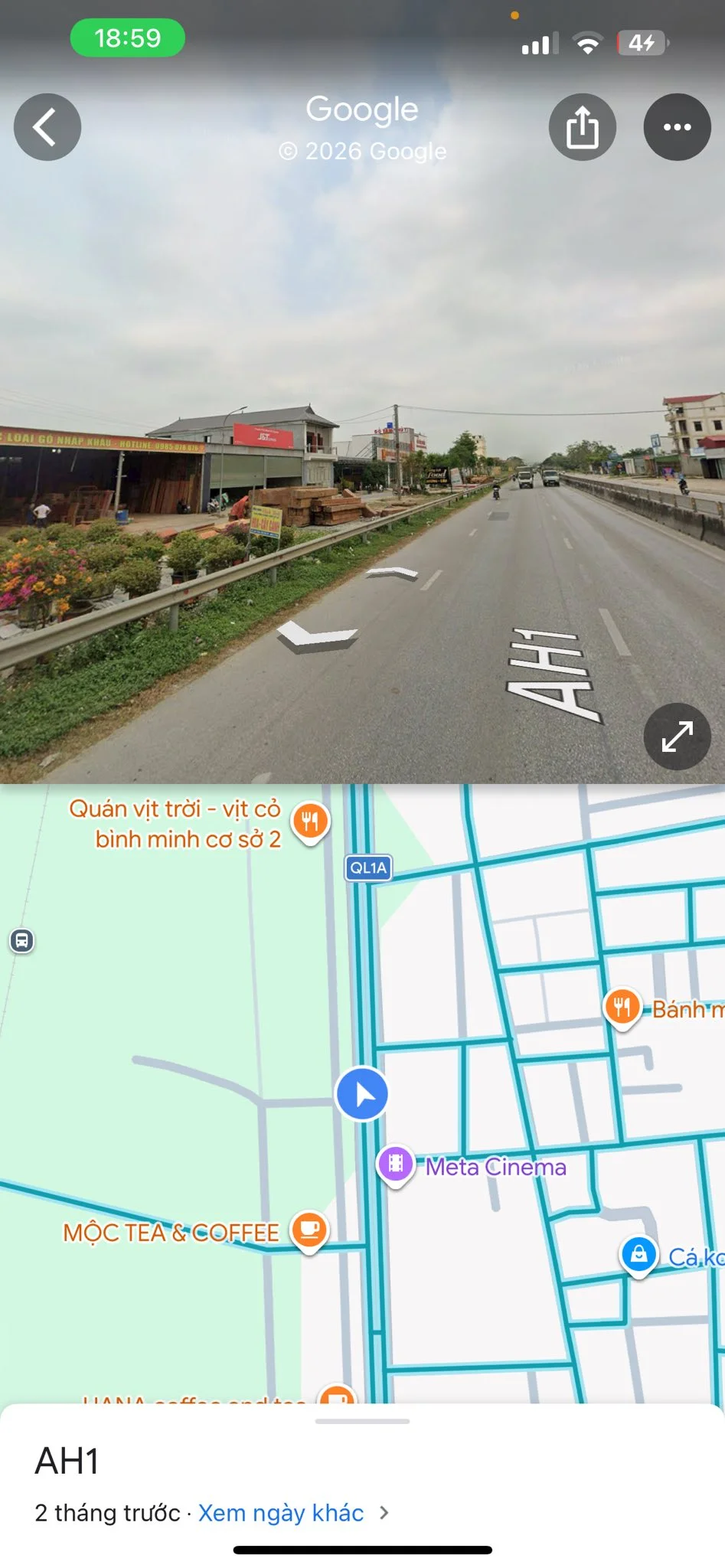 Bán đất mặt đường QL1A, đoạn đi qua xã Đức Châu, tỉnh Nghệ An. - Thumb 3