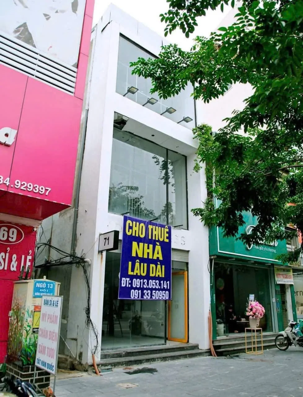 Cho thuê nhà mặt phố Nguyễn Văn Cừ – TP Vinh - Ảnh 1