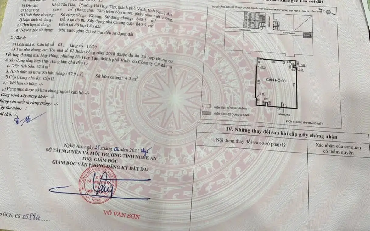 Bán căn hộ chung cư Huy Hùng - Ảnh 1