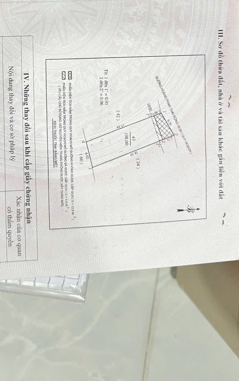 🏡 Bán đất kinh doanh, phường Vinh Phú, mặt đường Hoàng Phan Thái – DT 108m² – MT 6m đẹp - Thumb 4