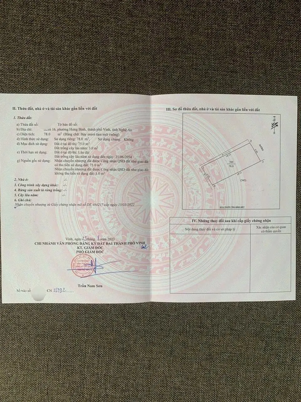 🏡 Bán đất ngõ Trường Tiến – phường Thành Vinh (Hưng Bình cũ), TP Vinh – DT đẹp đầu tư tốt - Thumb 3
