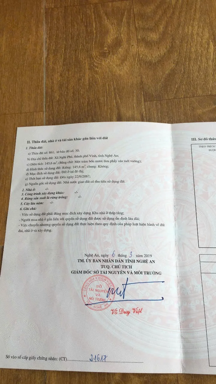Bán lô đất Mặt đường 72M nghi phú - Thumb 3
