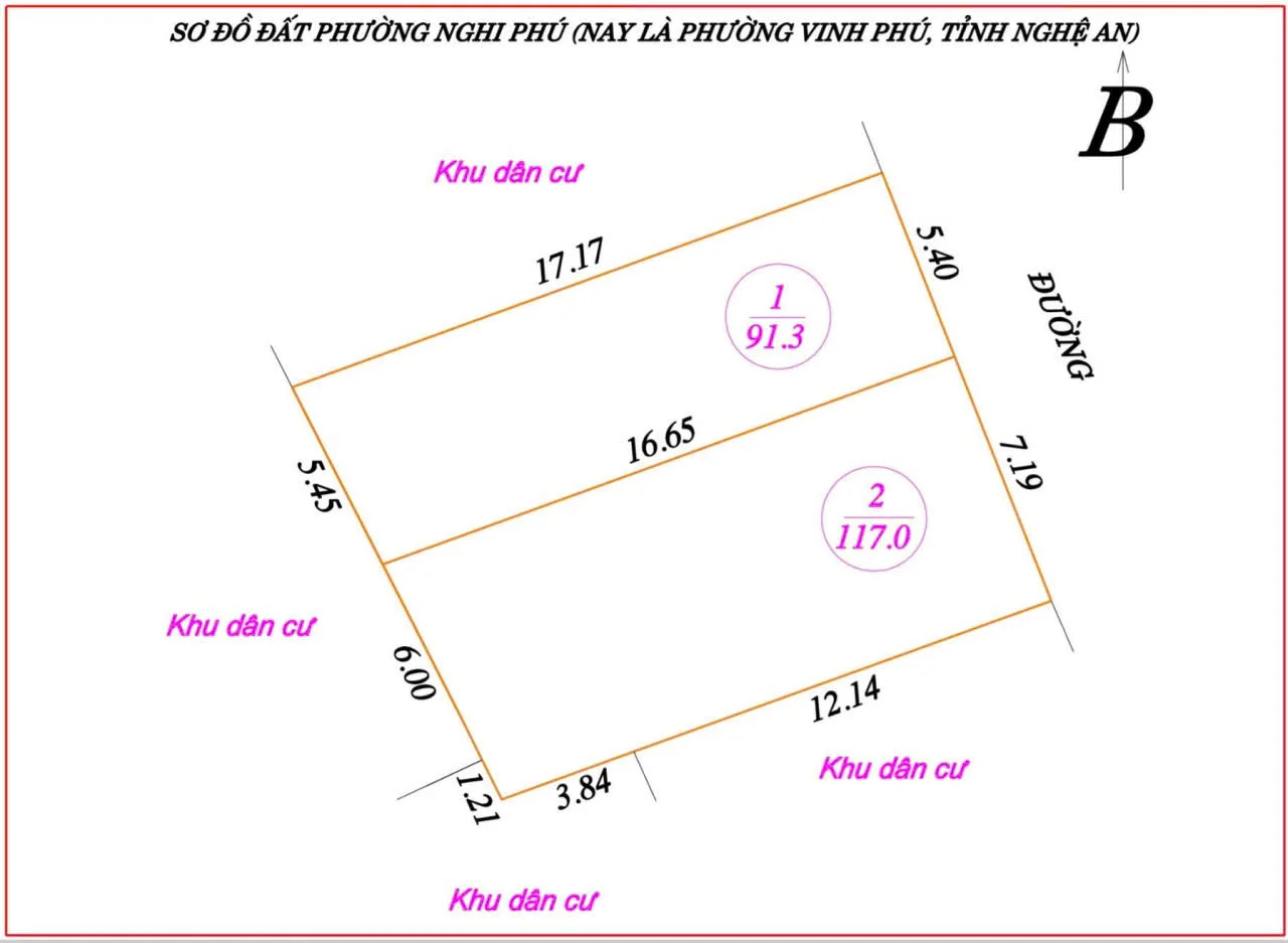 Đất Đẹp Nghi Phú – Full Thổ – Ô Tô Vào Tận Nơi - Thumb 3