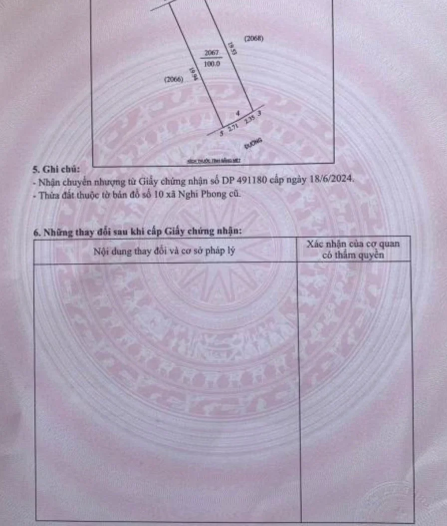 💥 Bán 100m2 đất ở phường Vinh Lộc,  xóm 9 Nghi Phong cũ - Thumb 2