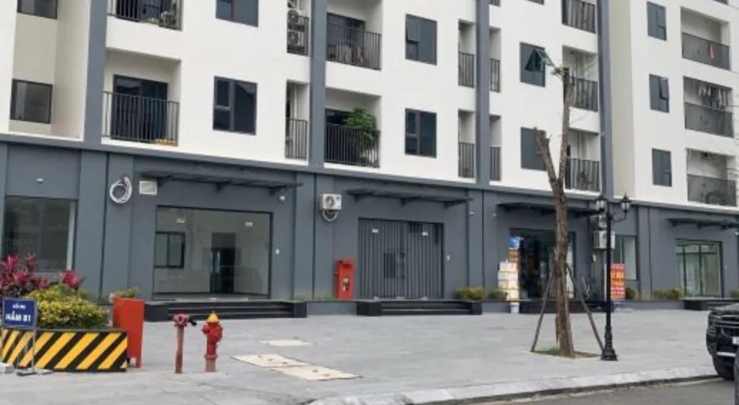 🏢 Bán chân đế chung cư Yên Hòa – đường Nguyễn Trãi – phường Vinh Hưng – DT 87,16m² - Ảnh 1