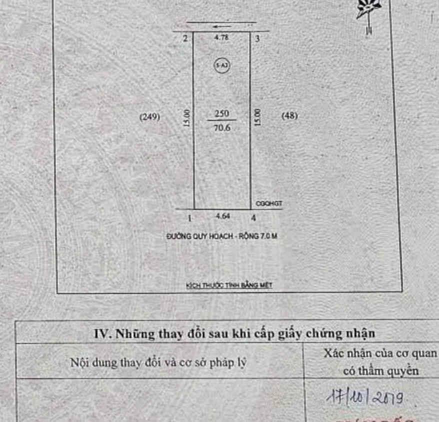 Bán đất khối 6 Quán Bàu (cũ) – đường Xuân Thái, phường Vinh Hưng – DT 70,6m² nở hậu đẹp - Thumb 3