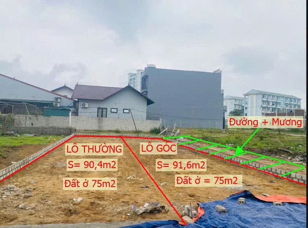 Bán 2 lô đất phường Vinh Lộc (Hưng Lộc) – gần khu đấu giá Đức Vinh, gần dự án Entiz - Thumb 2